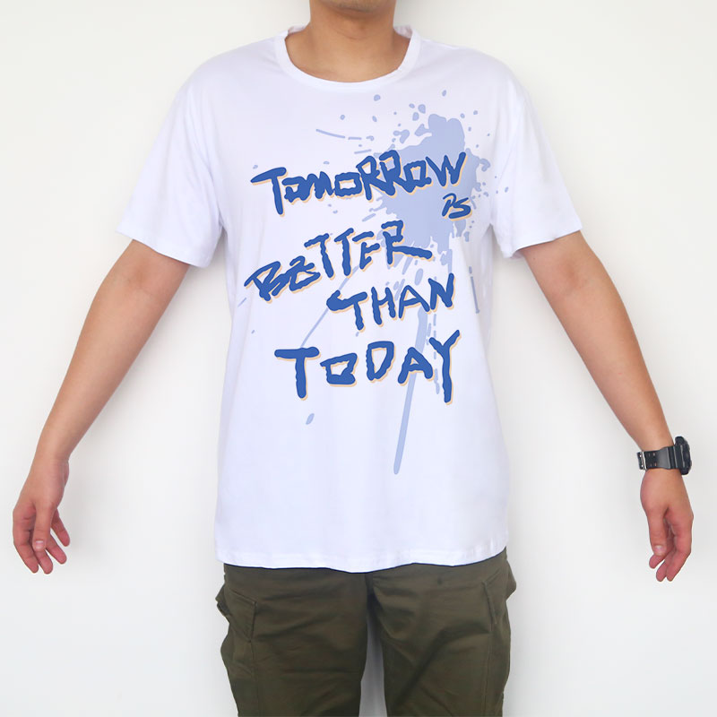 RTS USA warehouse Model Material Sublimation T-Shirt