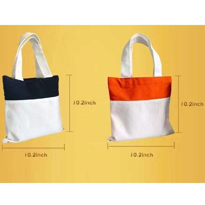 RTS US Warehouse 10*10 inches Sublimation Candies Tote Bag for Halloween