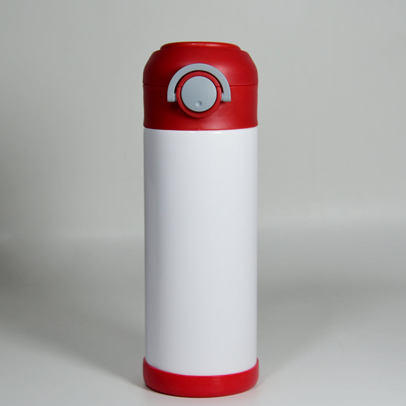 RTS USA Warehouse 24 bottles/case 12oz/350ml Sublimation Straight Kids Bounce Tumbler Mixed Colors